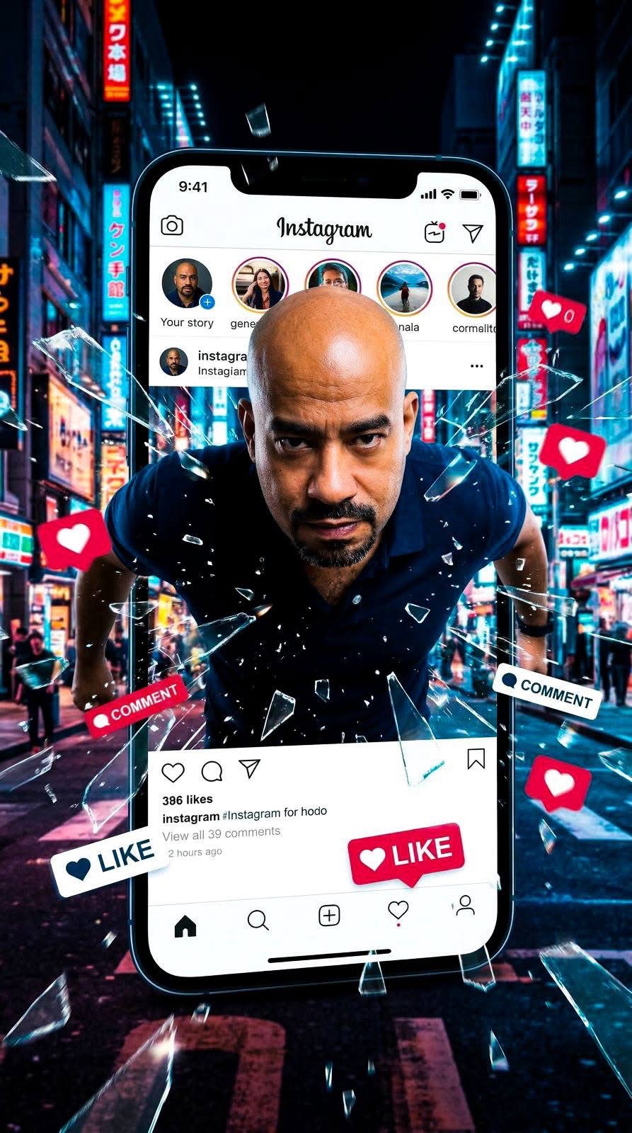 برومت prompt توليد صورة بوستر سوشيال ميديا احترافي