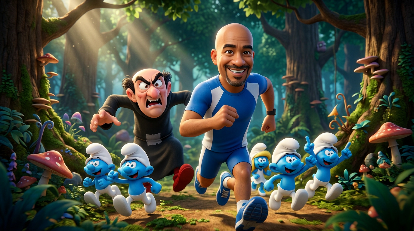 برومت prompt توليد صورة بالذكاء الاصطناعي  باستايل كرتوني